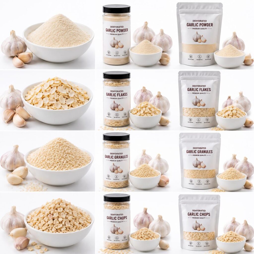 Dehydrated Garlic Products
